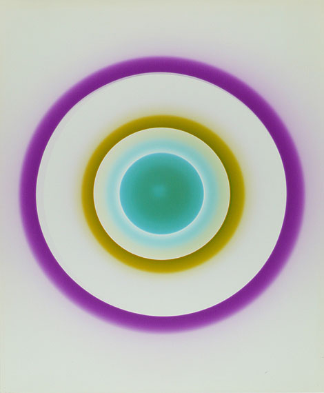 Floris Neusüss: Tellerbilder, 1974. Unique photogram © Floris Neusüss