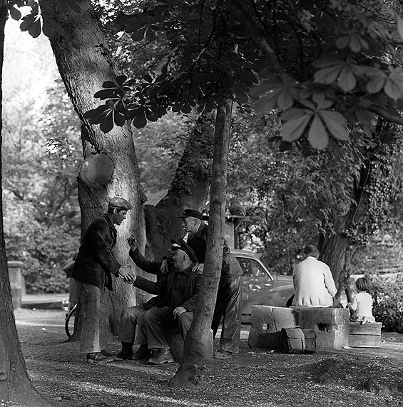 Heinrich Heidersberger: Am Schloss, 1962