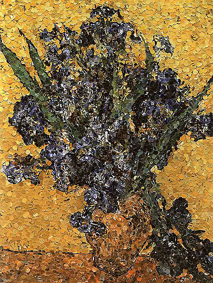 Irises, 2004From Pictures of Magazines@ Vik Muniz