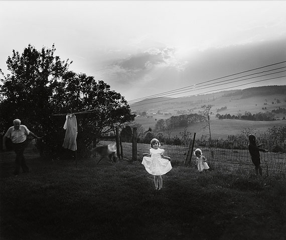 Lot 369:
Sally Mann, Easter Dress, silver print, 1986. Estimate $8,000 to $12,000. © Sally Mann
