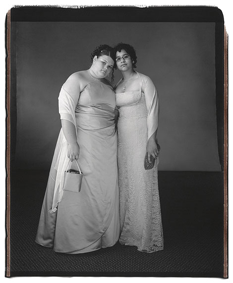 Maria Carroll and Coretta Gerould. Wyncote, PA 2006©Mary Ellen Mark, courtesy Janet Borden, Inc.