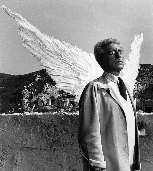 Lucien Clergue: Cocteau et le Sphinx, 1959