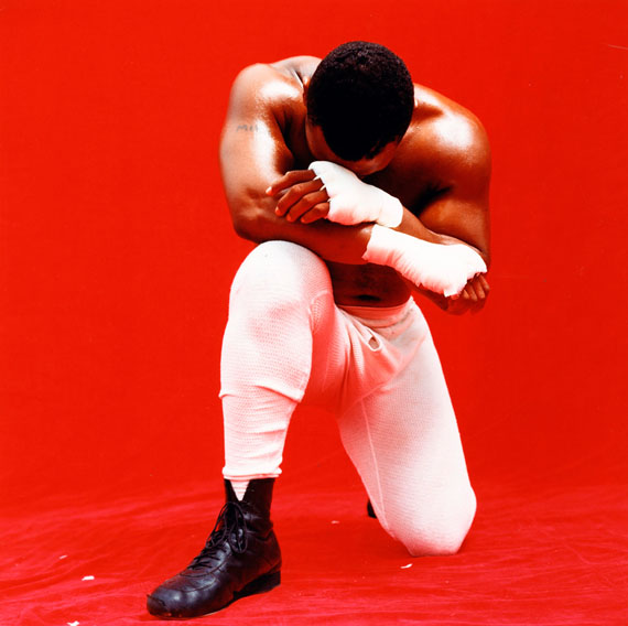 © MICHEL COMTE, MIKE TYSON, TRAINING CAMP, OHIO, 1990