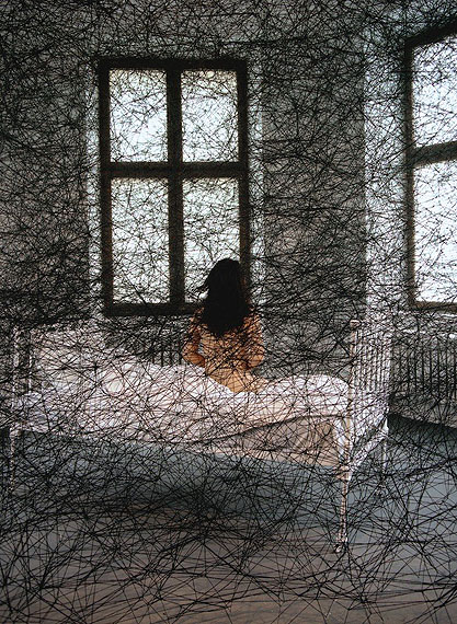 Chiharu Shiota
During Sleep, 2002
120 x 80 cm
C-print
Ed. 5 +2 AP