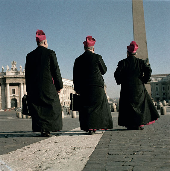 Lothar Wolleh From the series: Second Vatican CoincilRom um 1962-65&copy; Oliver Wolleh