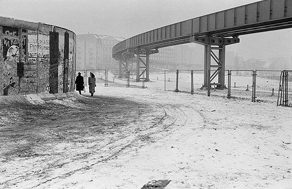 Thomas Wolf: Berlin, am Gleisdreieck, 03.01.1990