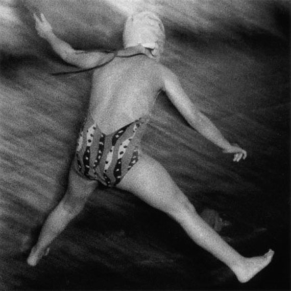 Gundula Friese: Potsdam, Schwimmhalle am Brauhausberg, Springer und Springerin, 19.11.1989