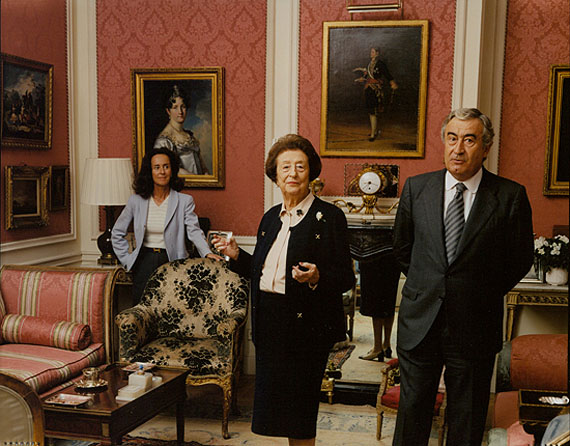 The Brocade Walls, 2003, from The Europeans © Tina Barney