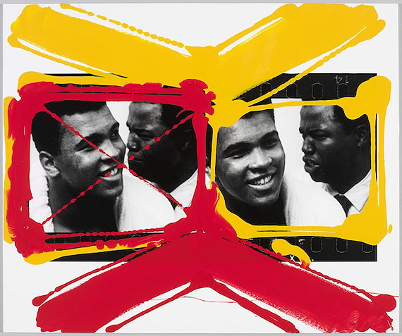William Klein, Miami, 1964 Contact peint original, 2010, © William Klein, courtesy Polka Galerie