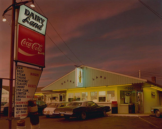 Dairyland, Provincetown, 1976. Chromogenic print; printed 1978. 7 5/8 X 9 5/8 inches. © Joel Meyerowitz, courtesy Howard Greenberg