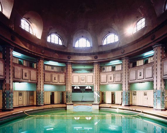 Dieter Leistner: Halle (Saale), Schwimmbad, 15.12.1989