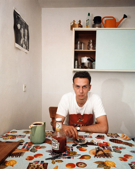 Eva Leitolf: M&uuml;nchen, Martin, aus der Serie Tanzlokalportraits, 06.11.1989