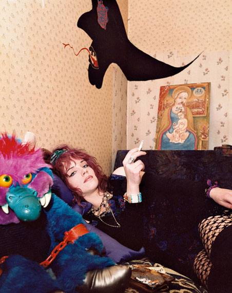 Eva Leitolf: M&uuml;nchen, Uta, aus der Serie Tanzlokalportraits, 09.12.1989