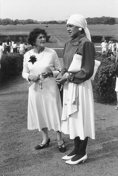 Frank-Heinrich M&uuml;ller: Magdeburg, auf der Pferderennbahn am Herrenkrug, 26.08.1989