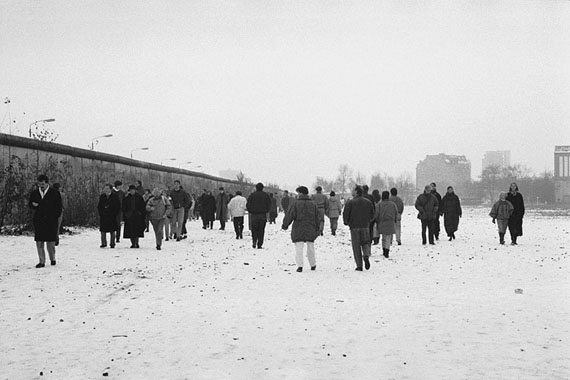 Michael Rutschky: Berlin, Tiergarten, Die Mauer ist weg, 22.11.1989