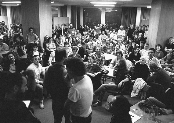 Michael Schroedter: Berlin, VBK Diskussion, 30.10.1989
