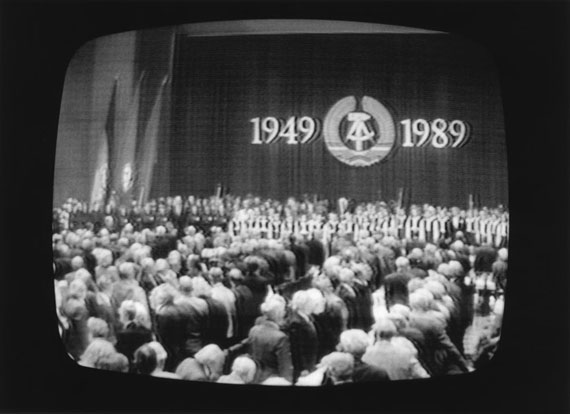 Ulrich Wüst: Berlin, Fernsehbild, 06.10.1989