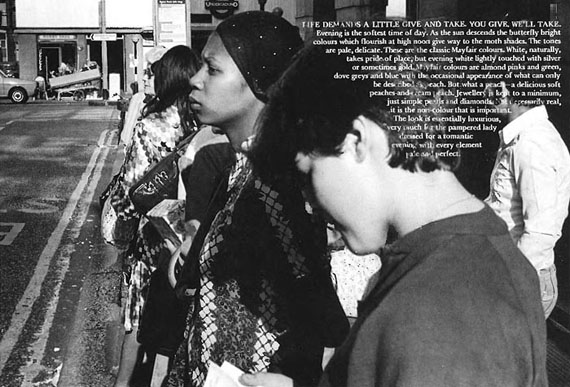 Victor Burgin, Life demands..., serie UK76, 1976
