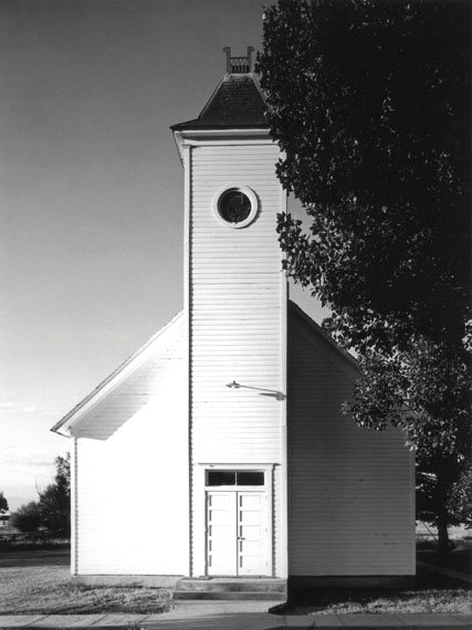 Robert Adams: Community Methodist Church, Bowen, Colorado, 1965