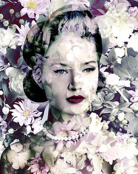Edwynn Houk Gallery, New YorkVal&eacute;rie BelinPainted Daisy (Carmine Blush Chrysanths), 2010