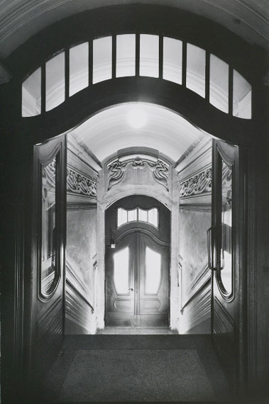 Bertram Kober, Johannisallee #04, aus der Serie Die Bauten des Paul M&ouml;bius, 1987