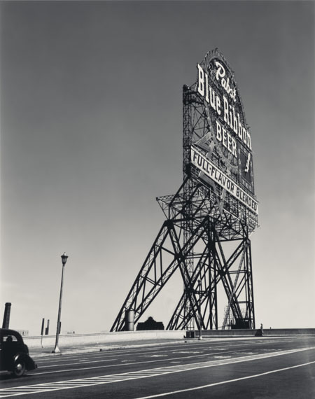 Walker Evans: [Pabst Blue Ribbon Sign, Chicago, Illinois], 1946&copy; Walker Evans Archive, The Metropolitan Museum of Art