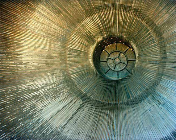Rocket engine, 2008
from the series "Full Spectrum Dominance: Missiles, Rockets, Satellites in America"
Satrun V rocket engine
