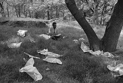 Central Park, New York, 1989 © Tod Papageorge courtesy Pace/MacGill Gallery