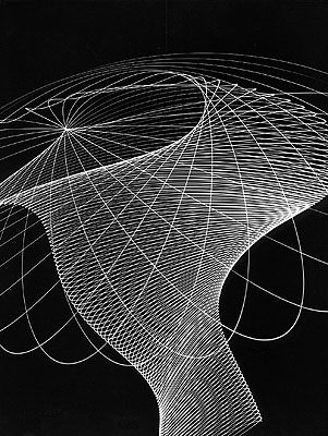 Rhythmogramm, 1950er/1960erSchwarzweiß-Fotografie 3782/34Foto: Heinrich Heidersberger© Institut Heidersberger