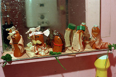 Peter Fischli / David Weiss Modeschau (Die Wurstserie), 1979 Fotografie © 2008 Peter Fischli / David Weiss