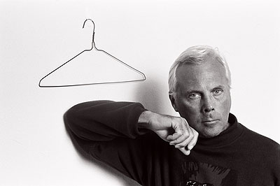 Giorgio Armani 1989© Volker Hinz