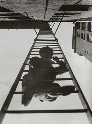 Fire Escape (with a man).From the series 