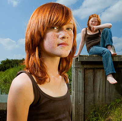 Hanne van der WoudeKatinka and Annabel, Oosterbeek - Holland, 2007 © van der Woude