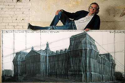 Thomas Hoepker, Christo, New York, 1993 © Hoepker/Magnum Photos/Agentur Fokus