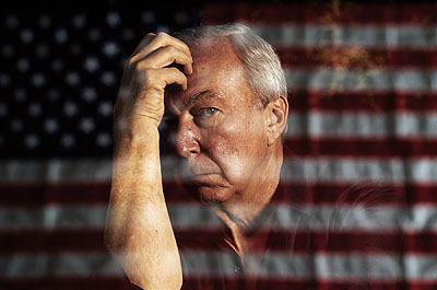 Thomas Hoepker, Jasper Johns, Upstate New York, 1990 © Hoepker/Magnum Photos/Agentur Fokus