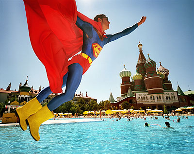 © Reiner Riedler, Superman over Red Place, World of Wonder, Turkey, 2007