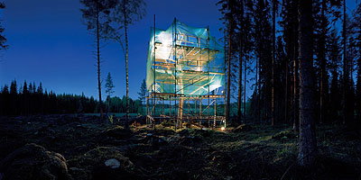 Ilkka HalsoEvolution of Tree, version 2.1 Inside Tree works / Puutyöt, 2006C-print - Diasec auf Aludibond140 x 300 cm 55 x 118 inchescourtesy maerzgalerie