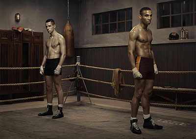Erwin Olaf, Hope - The Boxing School, 2005, lambda print. Courtesy Flatland Gallery.
