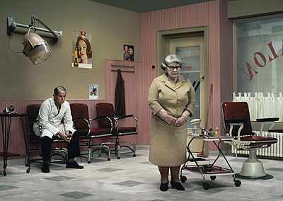 Erwin Olaf, Rain - The Hairdresser's, 2004, lambda print. Courtesy Flatland Gallery.