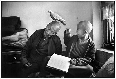 Shechen Monastery, Bodnath, Nepal 1996 @Martine Franck Magnum Photos