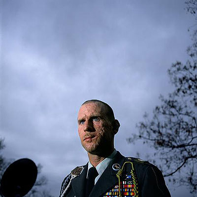 Nina BermanJoseph Mosner (from Purple Hearts series), 2004Photography - Pigment Ink Print