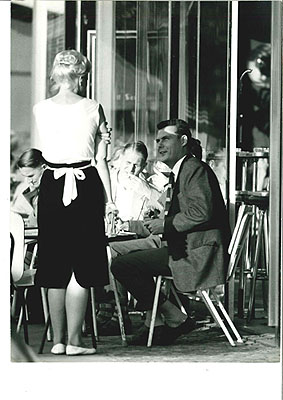 Harry Croner, Straßencafé am Bahnhof Zoo, 1960Stadtmuseum Berlin
