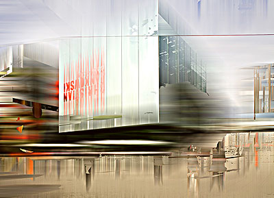 Sabine Wild: Kunstmuseum Stuttgart I, Lambdaprint, 120x180 cm
