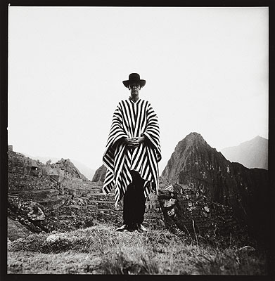 Lothar WollehSelbstporträt, Peru 1971, Vintage, 27,5 x 27, 8 cm
