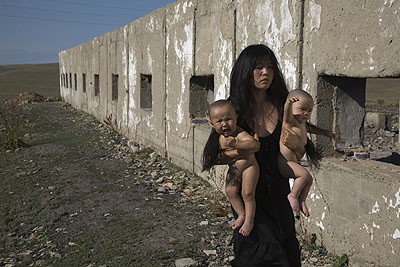 Almagul MenlibayevaChildren and Peri, 2008Lambda print mounted on alu-dibond28 x 42 in. (71 x 107 cm)Edition of 5Image courtesy of Priska C. Juschka Fine Art