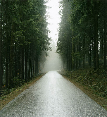 Straße,  Helfenberg-Spanfeld, 2007