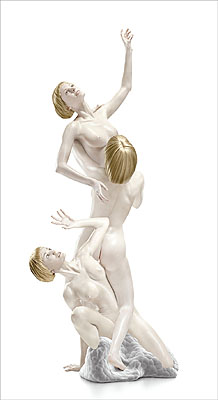 Michael Najjar - bionic angel, figura serpentina