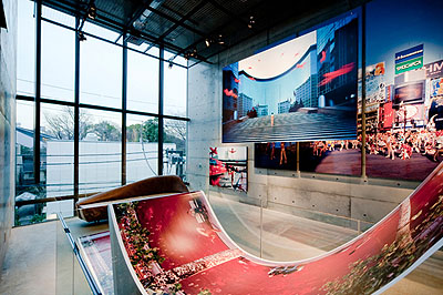 Installation shot Diesel Denim Gallery Aoyama- photo: Ken Kato