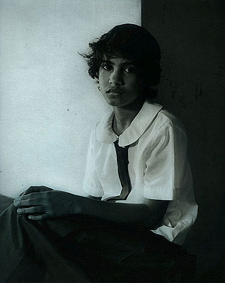 Ingar Krauss
from the Phillipine series 2007, 100x80cm, gelatin-silver print with oil paint, 2/8