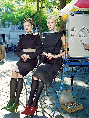 Miles Aldridge, Tourist #3, Doll Face, courtesy of Hamiltons Gallery